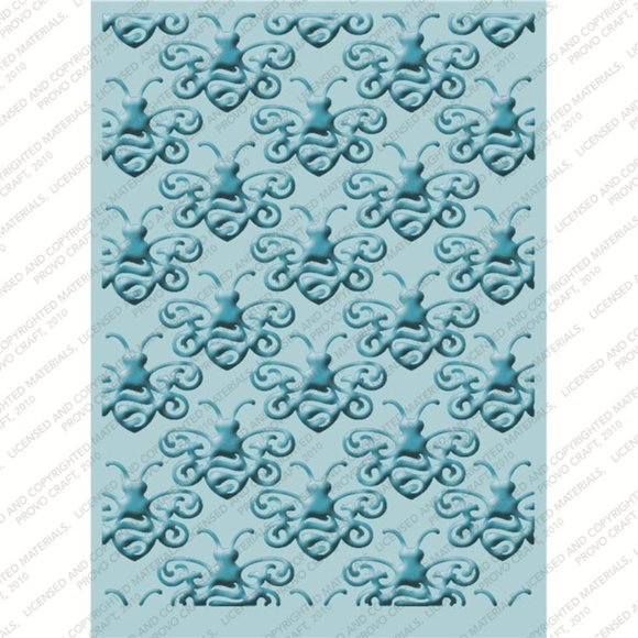 Cuttlebug 4-pc embossing folders - SENTIMENTALS - Picture 6 of 9